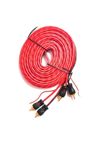 Ben Audio Anfi Kablosu 2rca 2rca Şaseli 5mt Kırmızı Ben Audıo Fx-5b