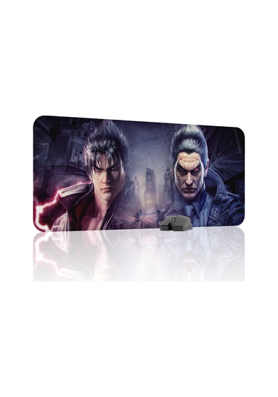 Tekken Kaymaz Dikişli Kauçuk Oyuncu Mousepad V3 - 90x40 Xxl Gaming Mouse Pad Fare Altlığı