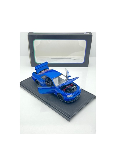 Nissan Skyline Gt-r 1/24 Çok Renkli