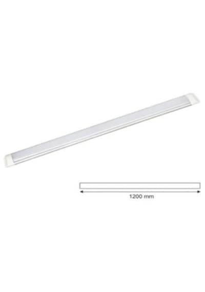 120 Cm 40 Watt Yatay Led Bant Armatür-trafolu Beyaz Işık -4 Adettir
