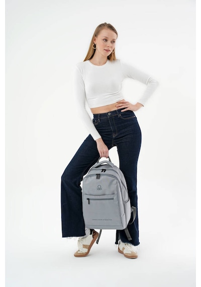 United Colors Of Benetton Unıted Colors Of Benetton Unisex Sırt Çantası 20957 Gri