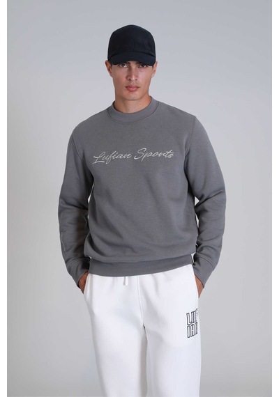 Lufian Erkek Loved Sweatshirt 112030137 Kum Kum