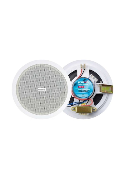 Osawa Osw-608 16 Cm 15 Watt Alçipan Trafolu Hoparlör Beyaz