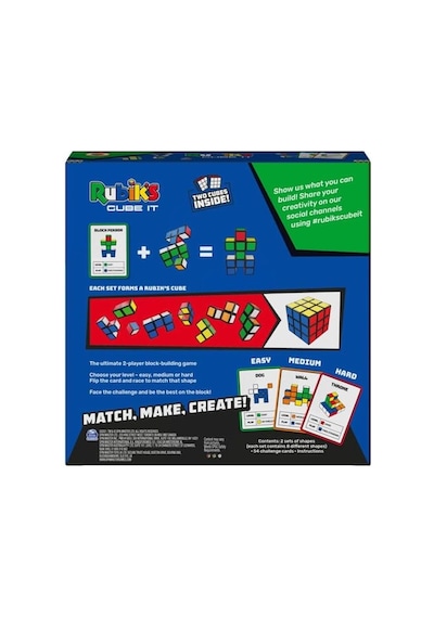 Rubik S Cube It 2 Oyunculu 3d Yapboz, Sıralı Kutu Oyunu