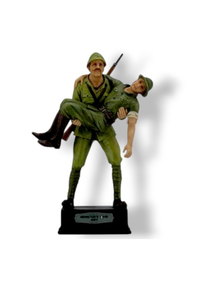 Veronese Mehmetçik Ve Anzak Askeri El Boyaması Koleksiyon Figür 18cm