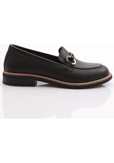Dgn 246 Kadin Loafer Ayakkabi 246-1567-R1534 Siyah