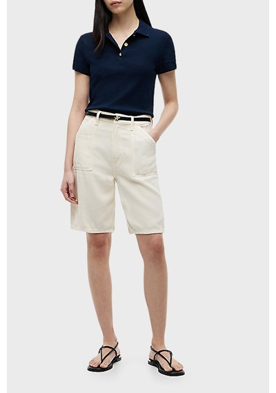 Tommy Hilfiger Bayan Polo Yaka T Shirt Ww0ww49252 C1g Lacivert Lacivert