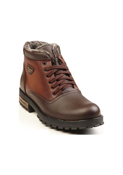 Daxtors 504 Soğuk Geçirmez Kürklü Unisex Bot Kahverengi