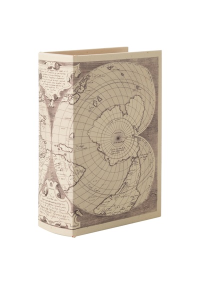 Mudo Home New Map Kitap Kutu 14x7x20 Cm 696123
