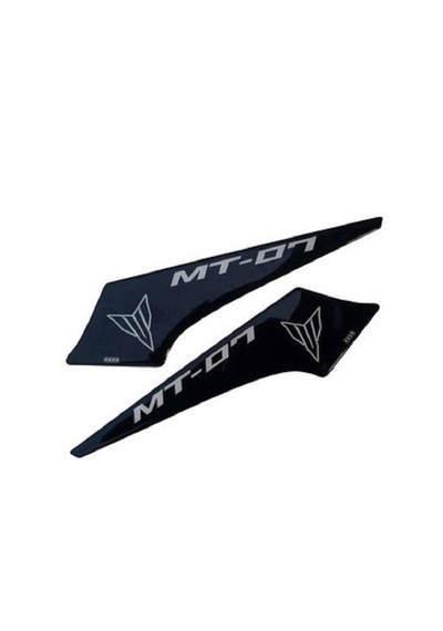 Yamaha Mt-07 Siyah Yan Pad Renkli