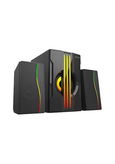 Mikado Md-254 2+1 25w 5w-2+15w Usb+sd+fm Bluetooth Destekli Rgb Ses Sistemi