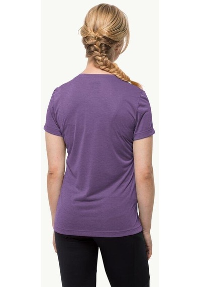 Jack Wolfskin Crosstrail T Women Kadın Tişört 1801693-2392 Mor