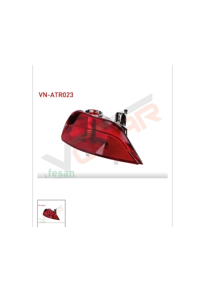 Renault Megane Iv Sedan Sağ Reflektör Arka Tampon Vn-atr023