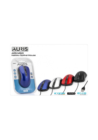 Mouse Auris Ars-ms01 Siyah Diğer
