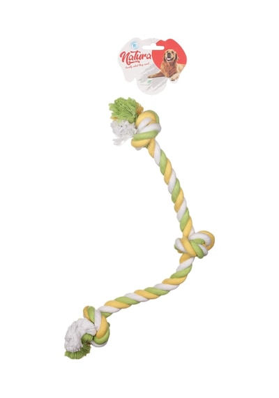 Natura PTH-012 50 CM Üç Düğüm Halat Köpek Oyuncağı