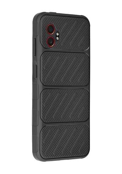 Newface Samsung Galaxy Uyumlu Xcover 7 Pro Auto Focus Karbon Kapak - Siyah Evimdeyokyok