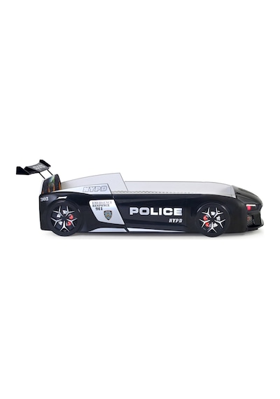 Polis Arabalı Yatak V12 Audi Işıklı Full Plastik