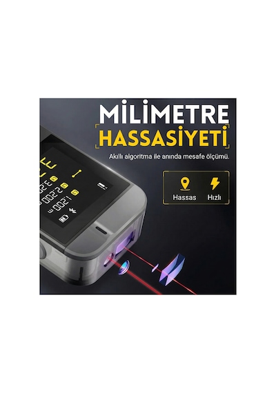 Ir40 Akıllı Mesafe Ölçer Lazer Metre