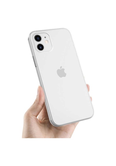 Apple Uyumlu iPhone 12 Kılıf Zore Blok Kılıf Renksiz