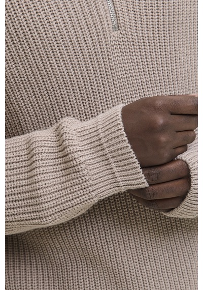 Jack & Jones Jack&jones Erkek Triko 12278959 Atmosphere Gri