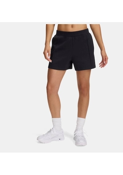 Under Armour Ua Unstoppable Fleece Kadın Şort 1389680-001 Siyah