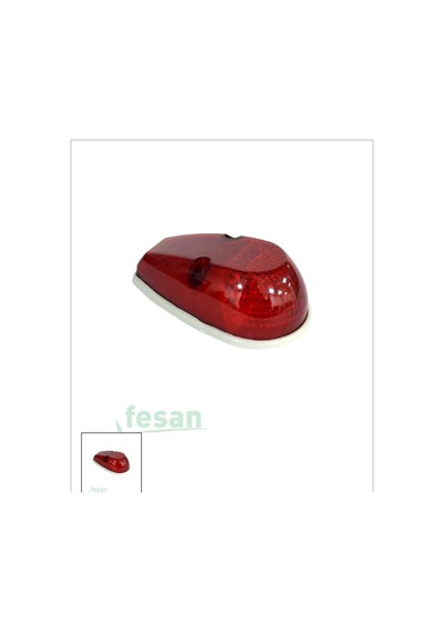 Tepe Lambası Yp-09-k Tepe Lamba Mini Marker Duylu Kırmızı Mini Marker