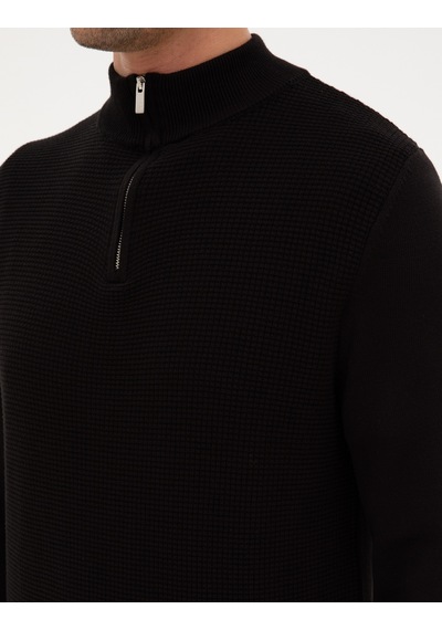 Pierre Cardin Erkek Siyah Kazak /triko 50317397-vr046 Siyah