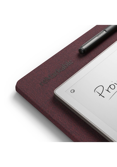 Remarkable Paper Pro Mozaik Dokuma Kılıf Burgundy