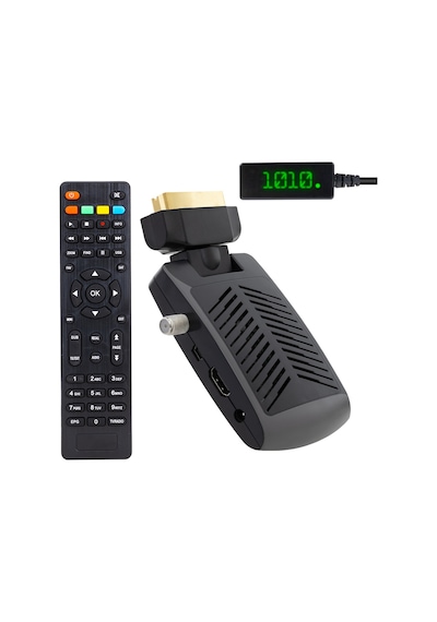 Plato Multi Mini Scart HD Display Gözlü Uydu Alıcısı