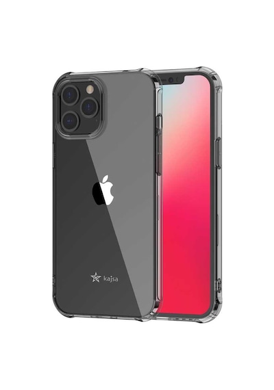 Kajsa Apple Uyumlu iPhone 12 Pro Max Kılıf Kajsa Transparent Kapak ZORE-218908