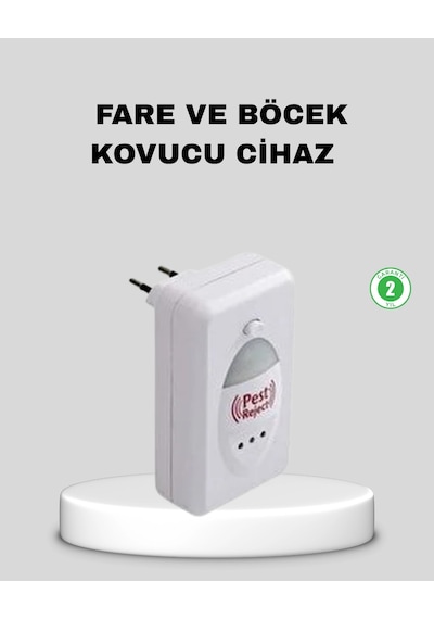 Mey İthalat Ultrasonik Haşere Kovucu Cihaz - Sessiz, Kimyasalsız Ve Etkili Koruma