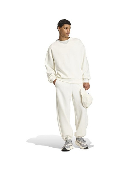 Adidas M Sl Sk Crew Erkek Günlük Sweatshirts Kf8585 Beyaz Beyaz