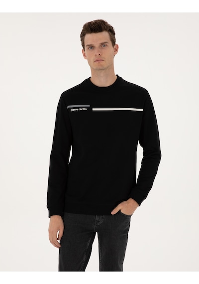 Pierre Cardin Erkek Siyah Sweatshirt 50317675-vr046 Siyah