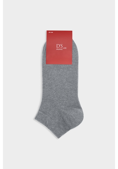 D'S Damat Ds Damat Gri Pamuklu Spor Patik Çorap 6hc16ortptkc1 301