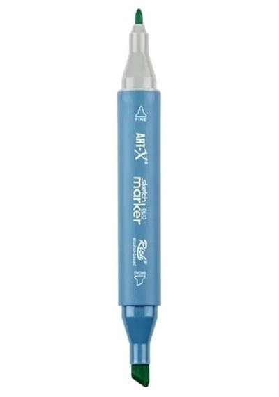 Rich Klm-18001 Art-x Sketch Marker Kalem Duo 333 Bluish Standart
