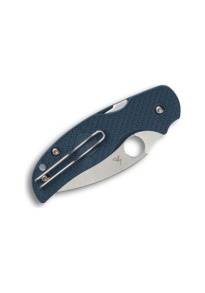 Spyderco Sage 5 Lightweight Cpm Spy27 Frn Blue Plainedge Kamp Çakı Mavi 53968796