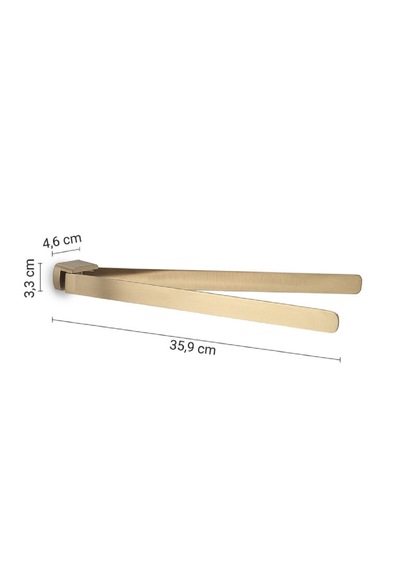 Pirenei Havluluk, İkili, 35.9 Cm - Mat Altın