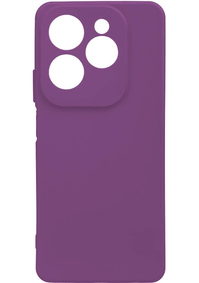 İnfinix Hot 40 Pro Kılıf Zore Biye Silikon Mor