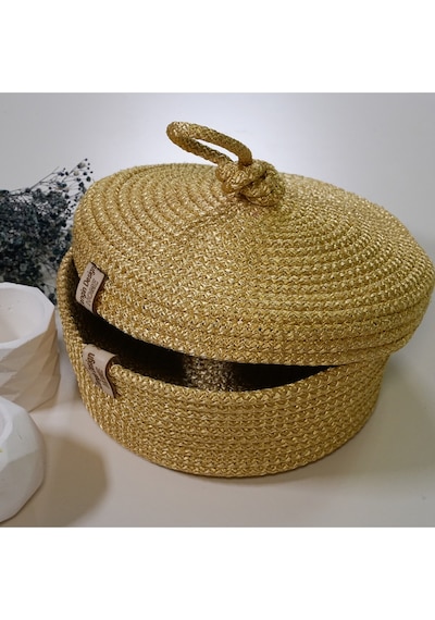 Zengin Design Home Zengin Supla Ekmek Sepeti Sarı