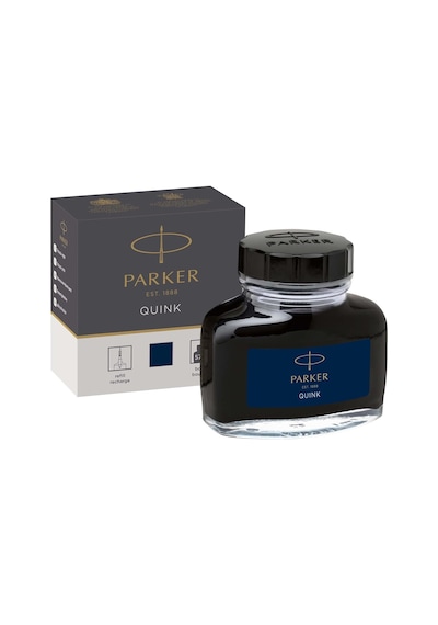 Parker Quink Dolma Kalem Şişe Mürekkebi, 57 Ml, Mavi-siyah Genel