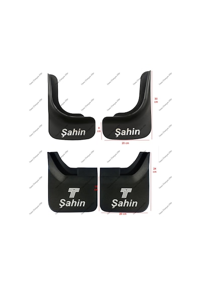 Tofaş Şahin Uyumlu 4'lü Ön Arka Set Paçalık Çamurluk Tozluk TFS1UX906