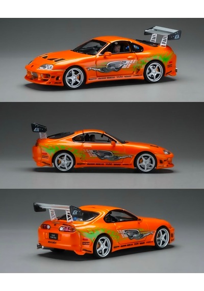 Fast Speed Supra Targa A80 Bomex Convertible Hart Top Brian Figürlü