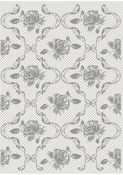 Artebella Büyük Dantel Kolay Transfer 1758k Koyu Zemin 23x34cm