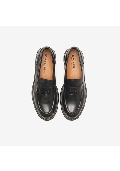 Nero Black Klasik Ayakkabı Erkek 9828 Exton Soft Penny Loafer
