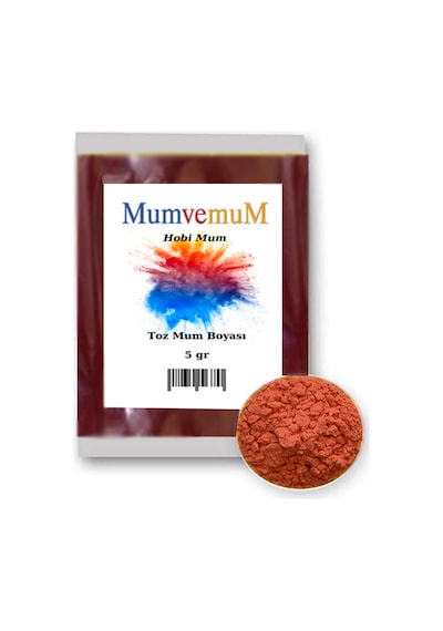 Kahve Rengi Toz Mum Boyası- Kahve