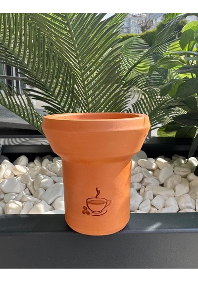 Nfx Türkish Toprak 6 Delikli Lüle / Capuccino Logolu
