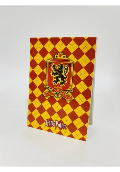 Harry Potter Lisanslı Gryffindor Notepad Çok Renkli