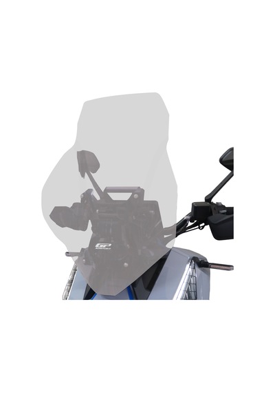 Gp Kompozit Zontes Zt368t-g 2026 Uyumlu Ön Cam Şeffaf 62 Cm