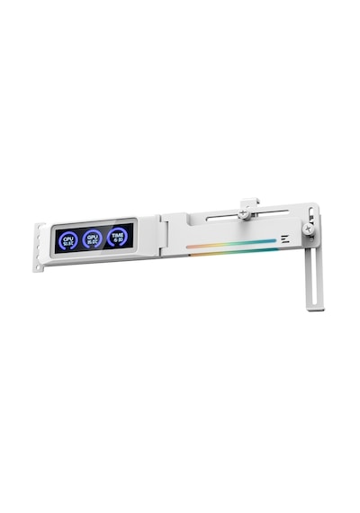 Zalman Zm-vs3 Ds White Dijital Göstergeli Ekran Kartı Destek Aparatı