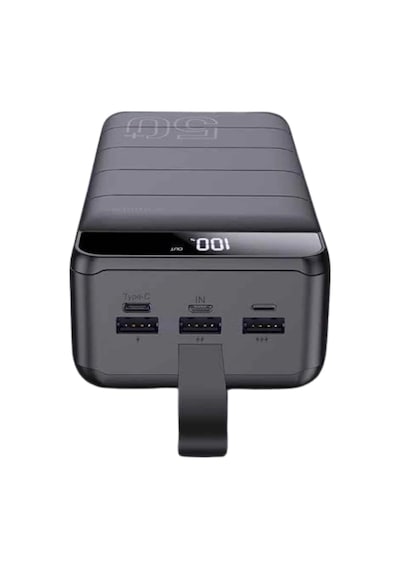 Powerbank Çoklu Şarj Girişi 50.000 Mah Taşınabilir Dijital Göstergeli - Htctducz50000mahpowerbank1